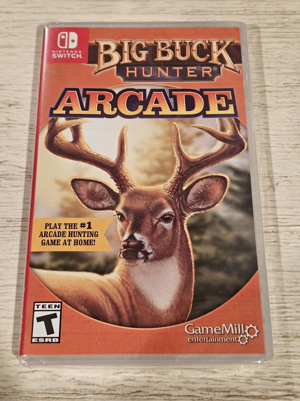 Big Buck Hunter Arcade Nintendo Switch Game - Orange Cover
